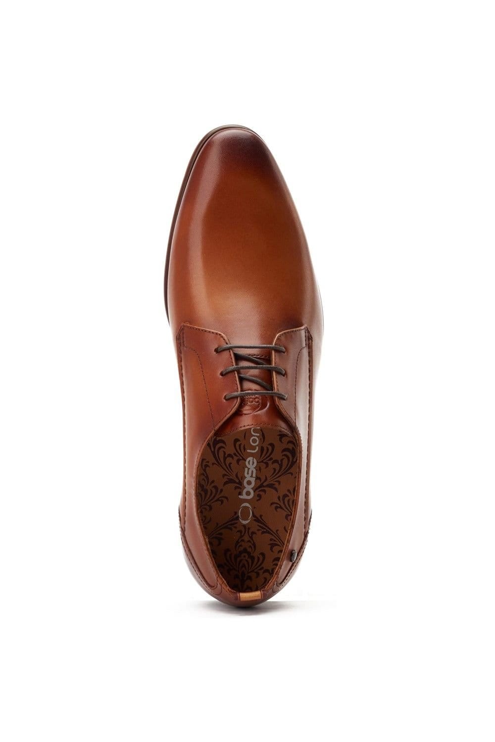 Base London Base London Men's Gambino Lace Up Derby Shoe in Tan - 4