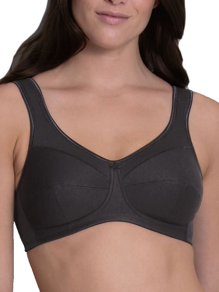 Anita Anita Women's Jana Comfort Cotton Soft Bra in Black - 2