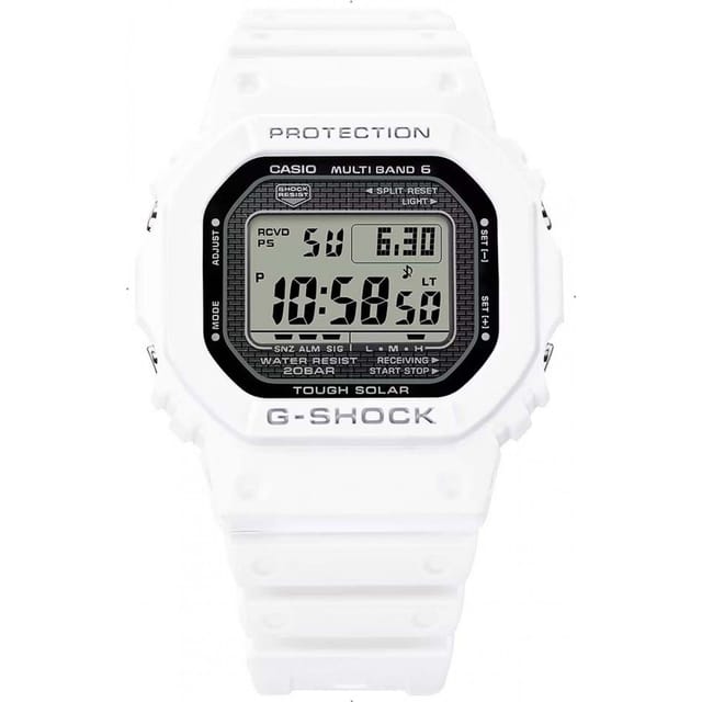 Casio Casio Men's GW-5000HS-7ER G-Shock 49mm Quartz Watch in White - 2