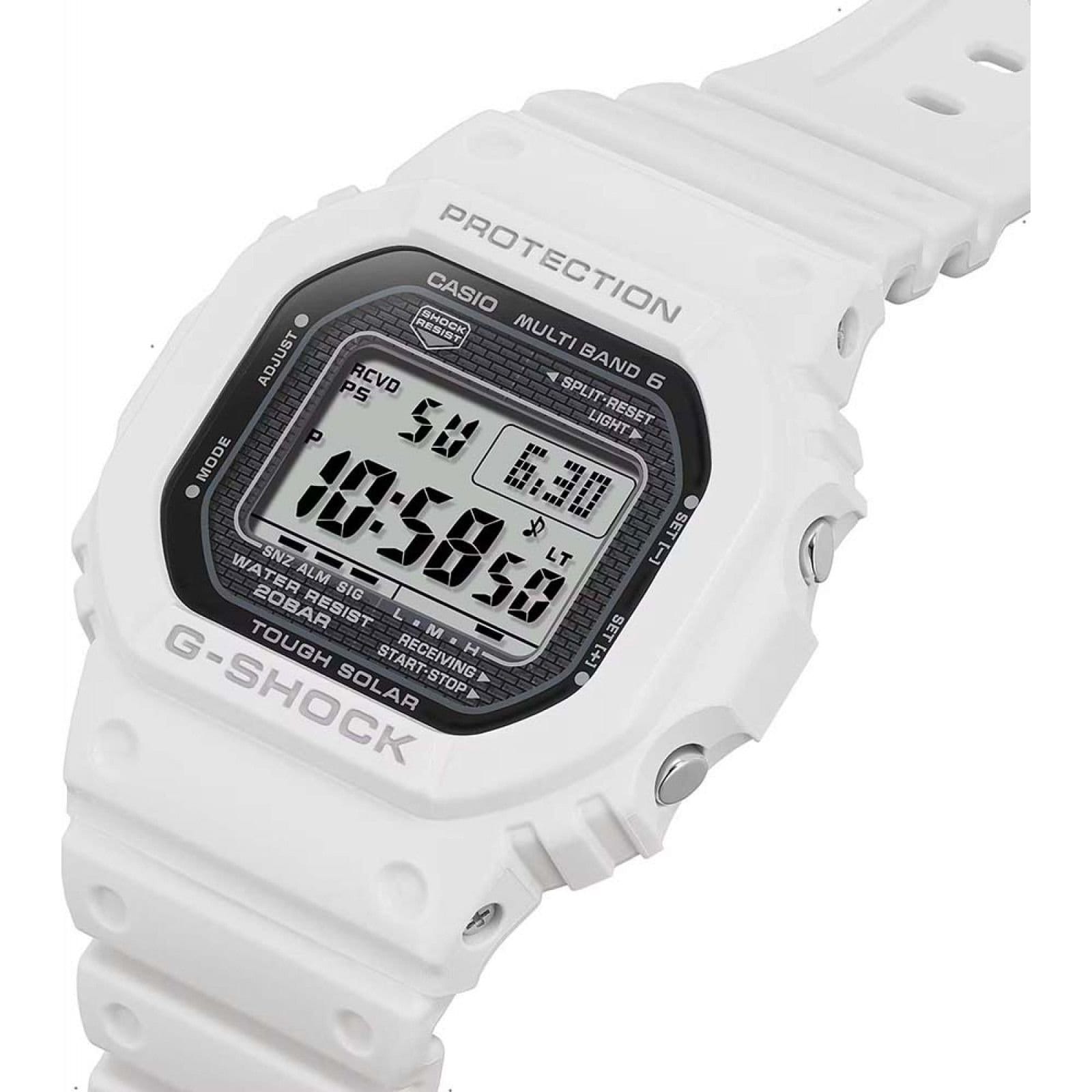 Casio Casio Men's GW-5000HS-7ER G-Shock 49mm Quartz Watch in White - 4