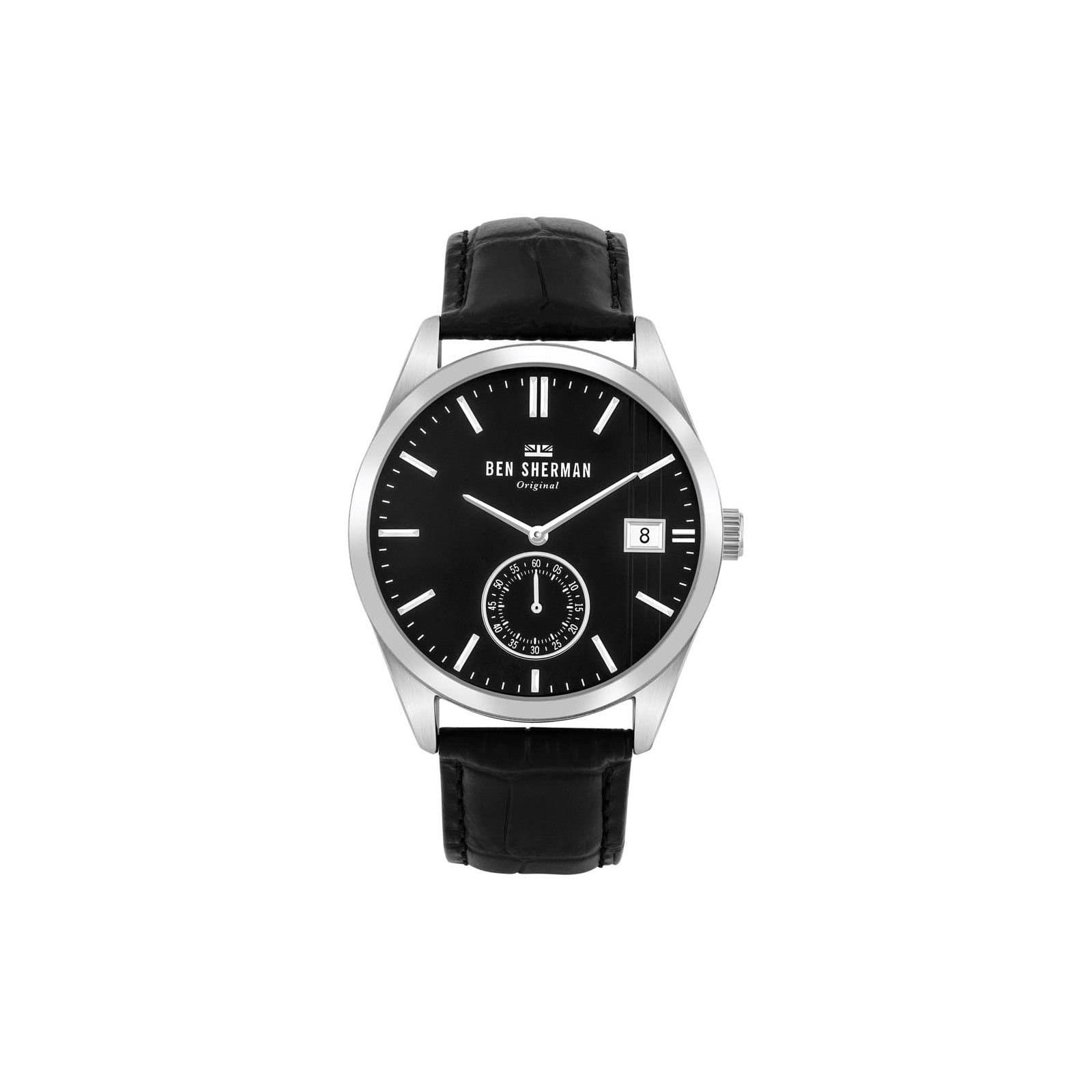 Ben Sherman Ben Sherman Men's WB039BB Spitalfields 43mm Quartz Watch in Black