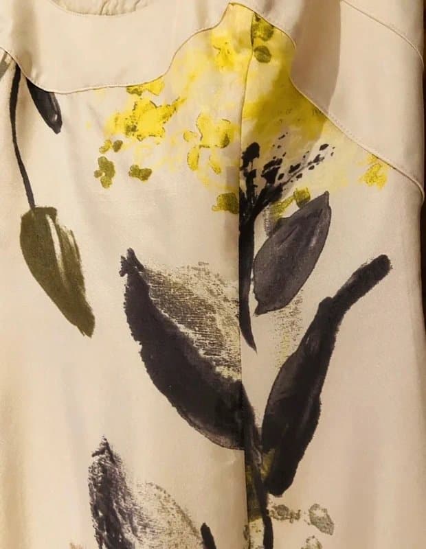 Créton Stunning Creton Silk Sleeveless Print Dress 36 / UK 10 - New with Tags