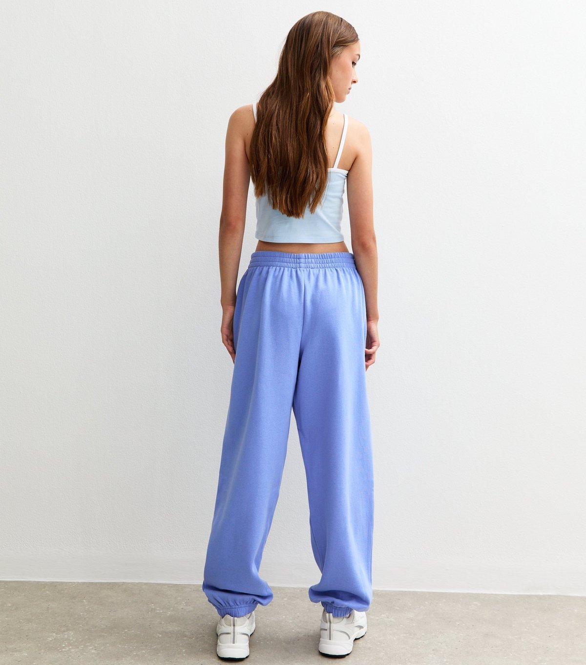 New Look Girls' Blue Oversized Cuff Joggers New Look - 4