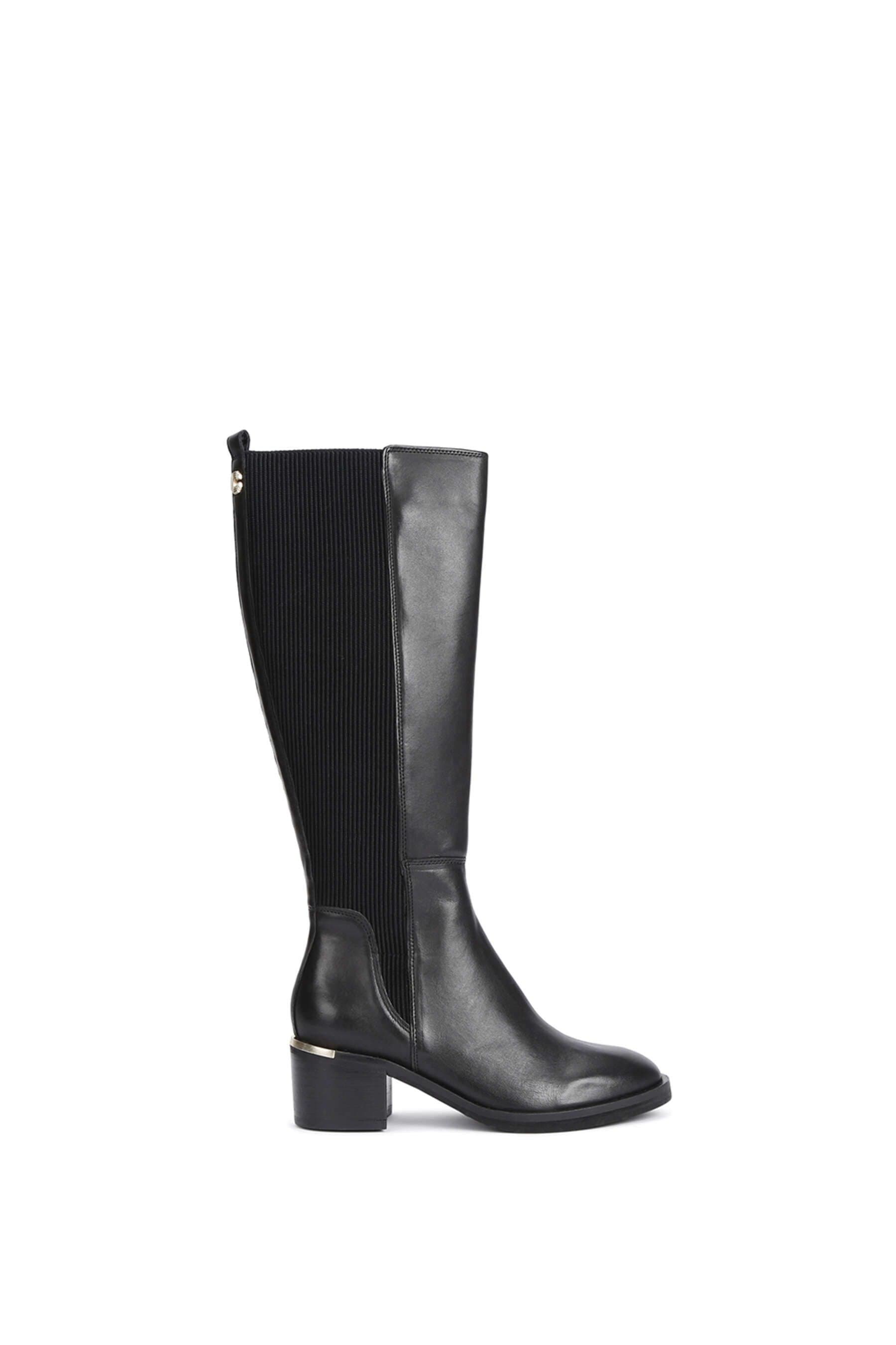 Carvela Carvela Women's 'Liberty High' Leather Boots in Black