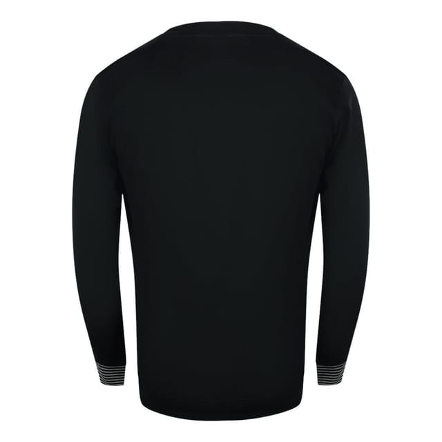 Cavalli Class Cavalli Class Men's Multi Logo Black Sweatshirt - 2