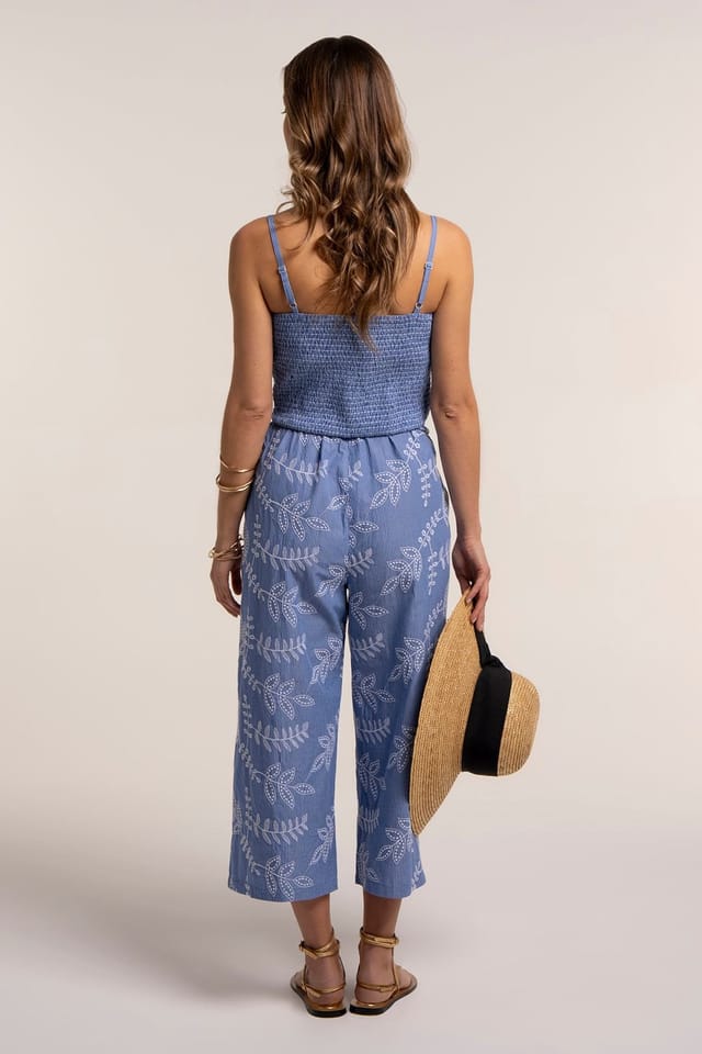 Brakeburn Brakeburn Women's JERI JUMPSUIT in Blue - 2