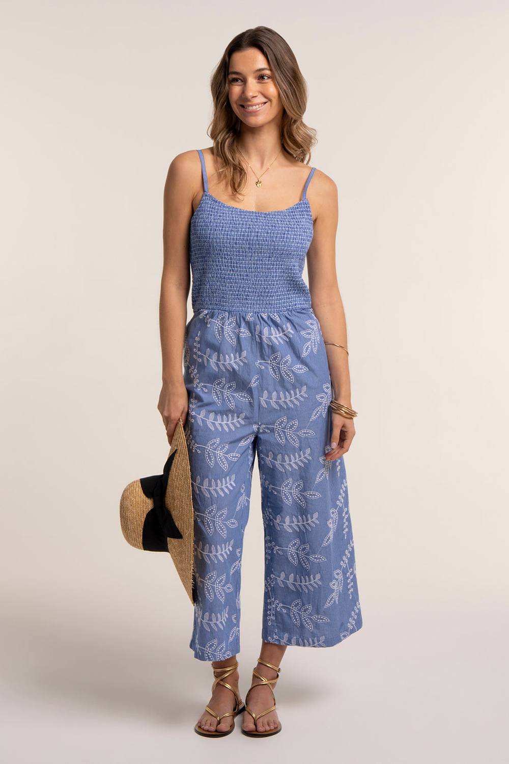 Brakeburn Brakeburn Women's JERI JUMPSUIT in Blue - 3