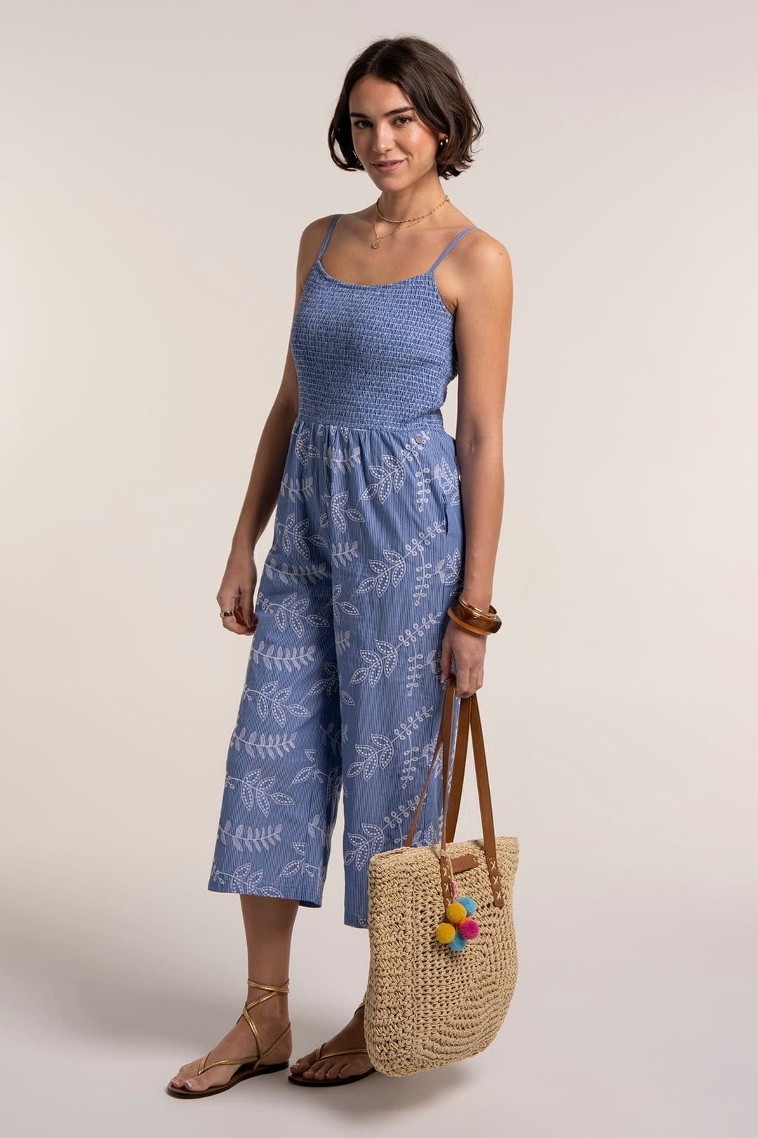 Brakeburn Brakeburn Women's JERI JUMPSUIT in Blue - 4