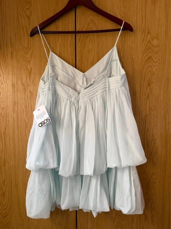 ASOS ASOS blue bubble mini dress