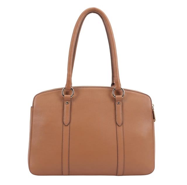 Paul Costelloe Paul Costelloe Women's Laurent Leather Shoulder Bag in Tan - 3