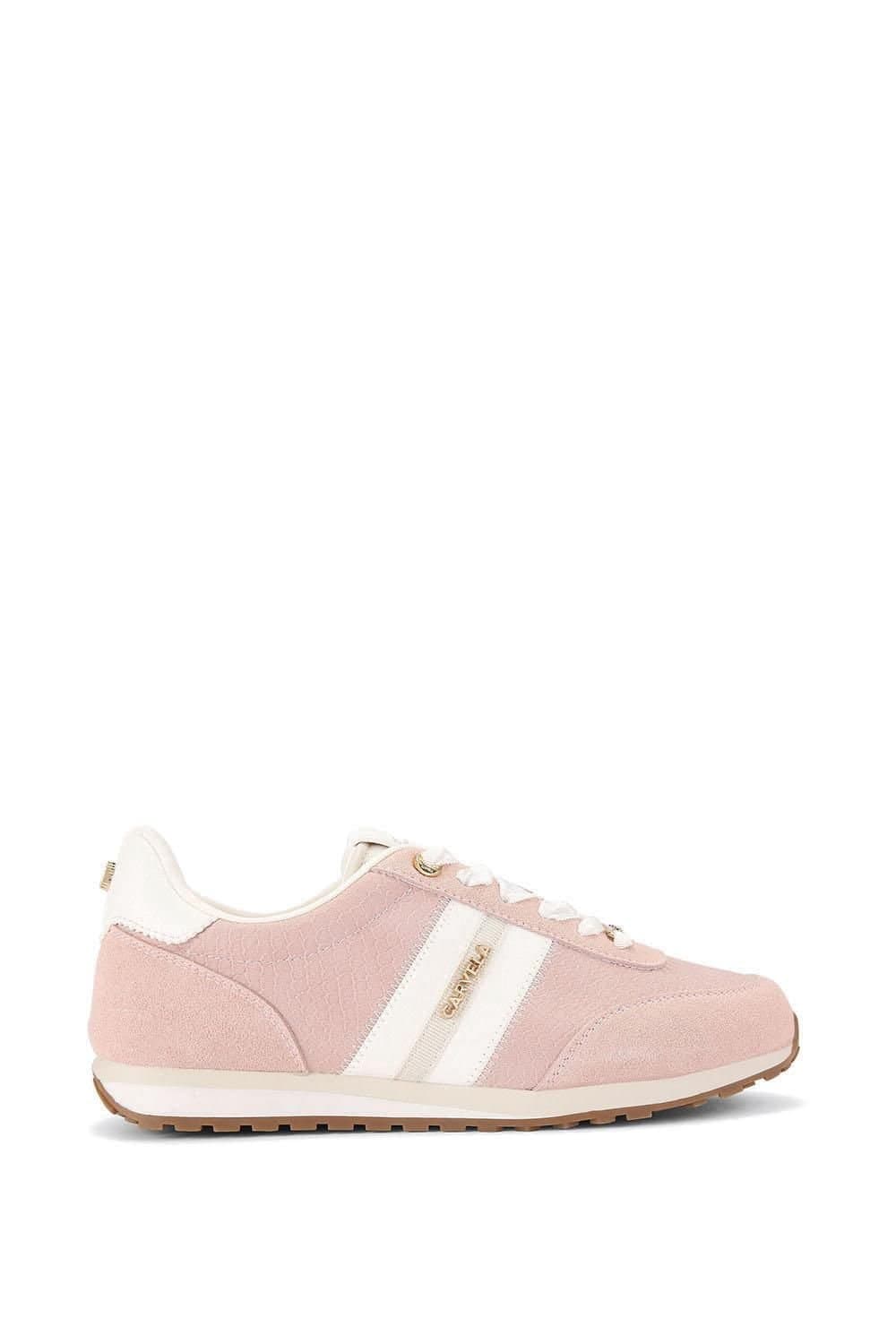 Carvela Carvela Women's 'Mio' Trainers in Pale Pink