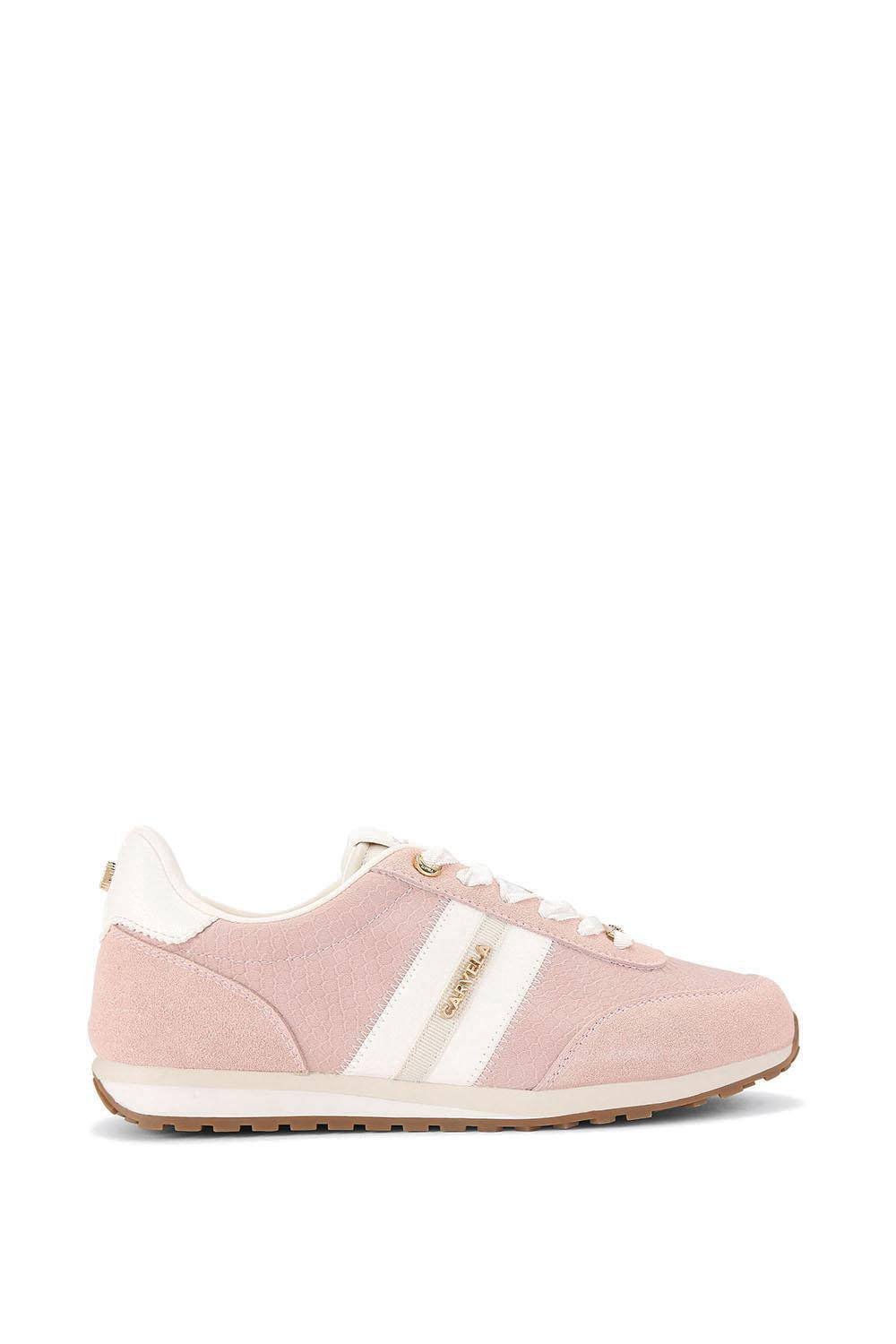 Carvela Carvela Women's 'Mio' Trainers in Pale Pink - 2