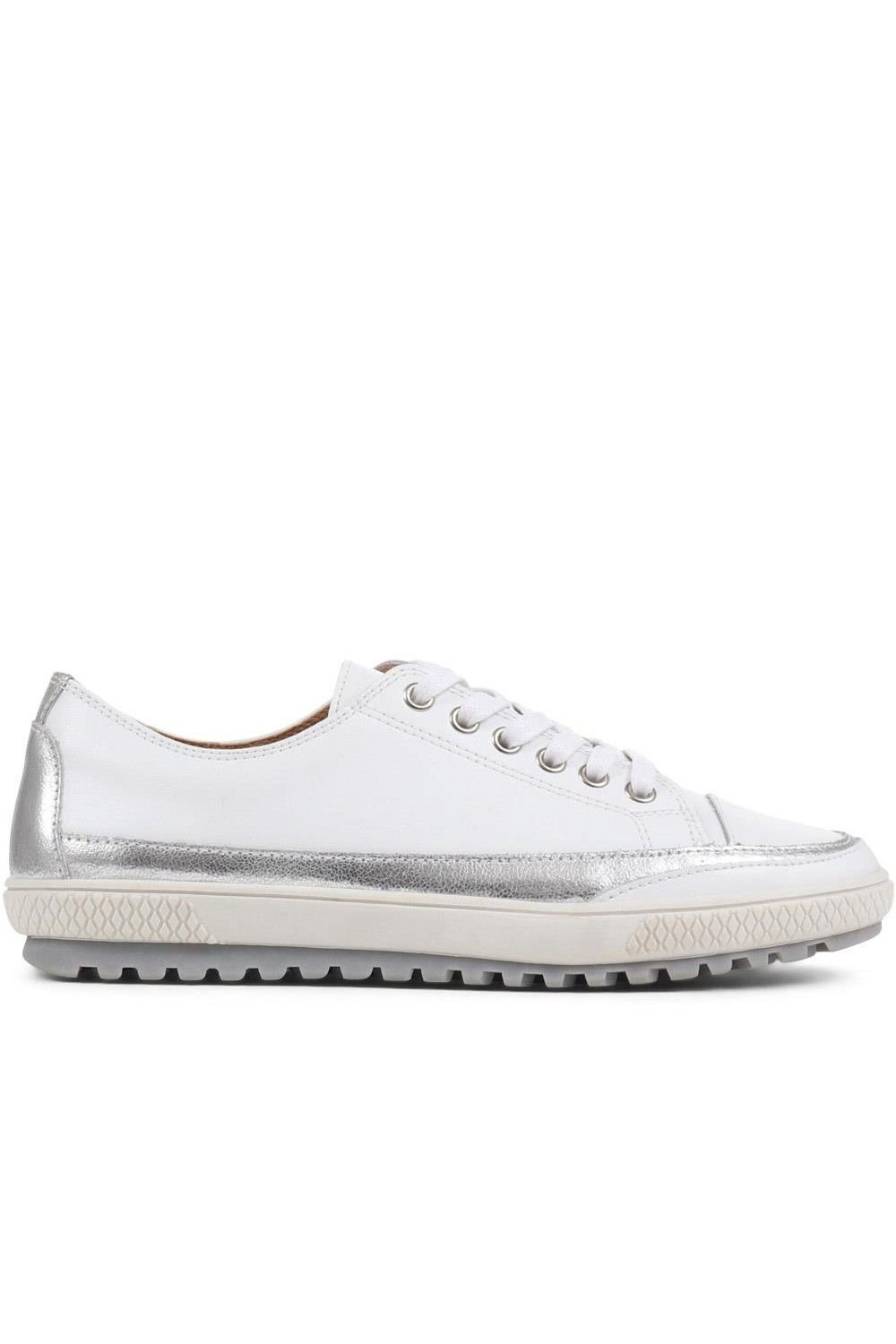 Pavers Pavers Women's Memory Foam Trainers in White - 2