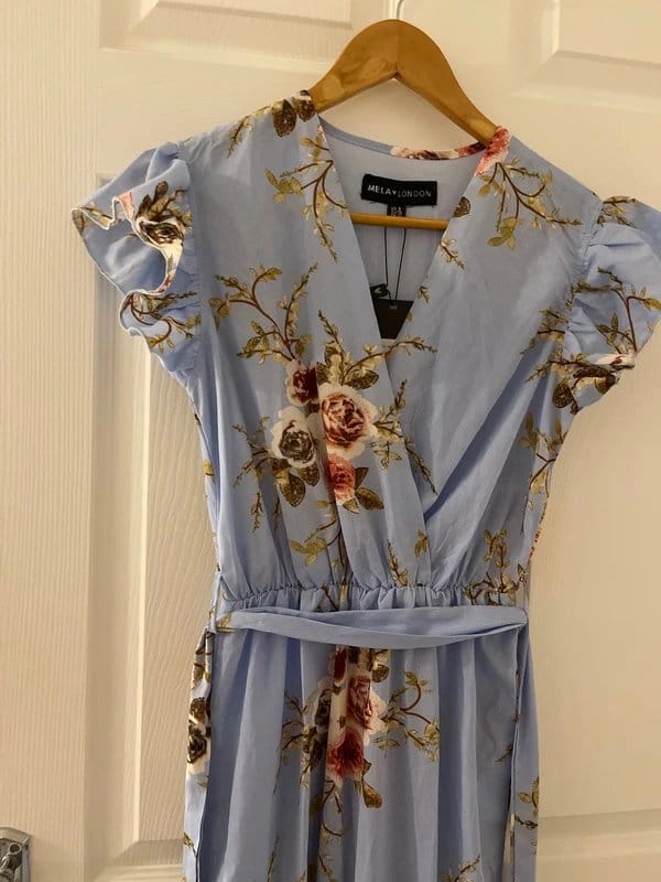 Mela London Blue floral dress - 1