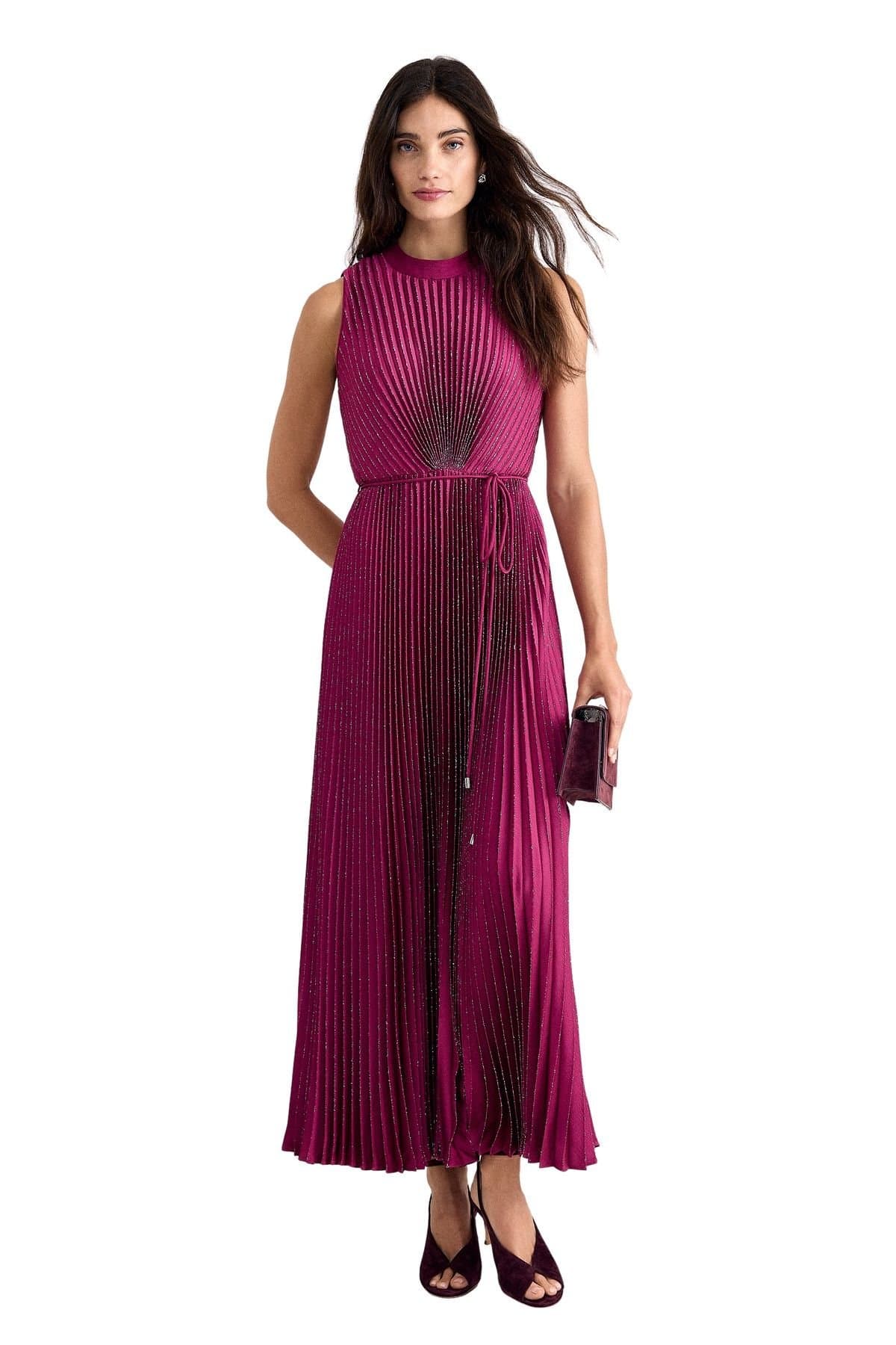 Phase Eight Phase Eight Women's Simara Petite Dress in Fuchsia
