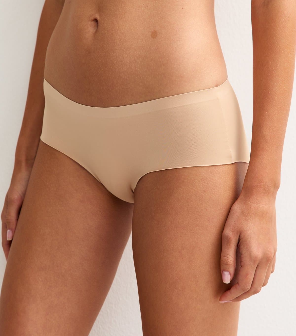 New Look Women's Tan No Vpl Short Briefs New Look
