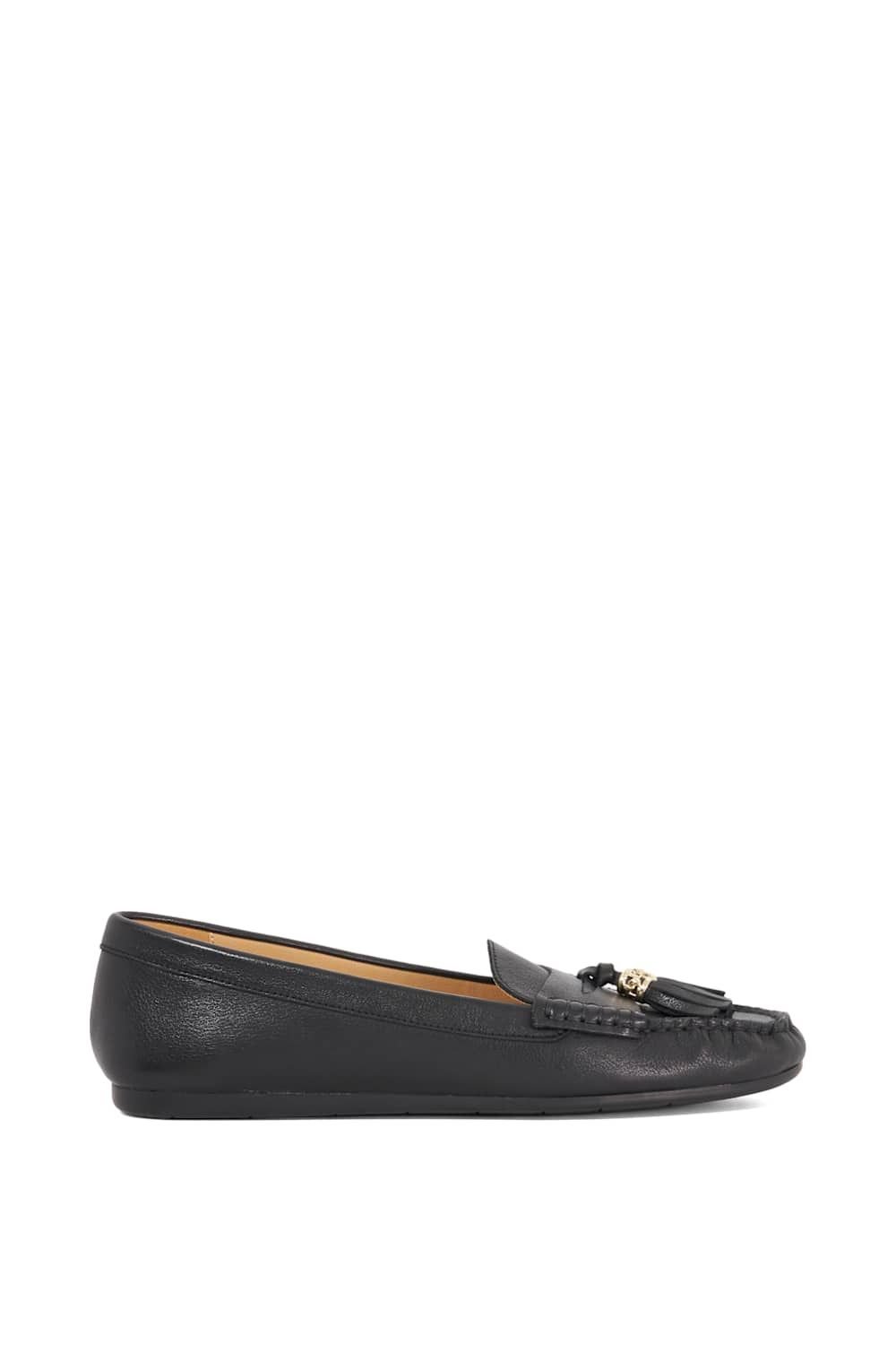 Dune London Dune London Women's 'Geen' Leather Loafers in Black - 4