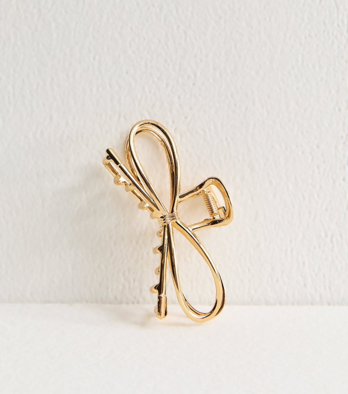 New Look Gold Tone Bow Claw Clip New Look - 2