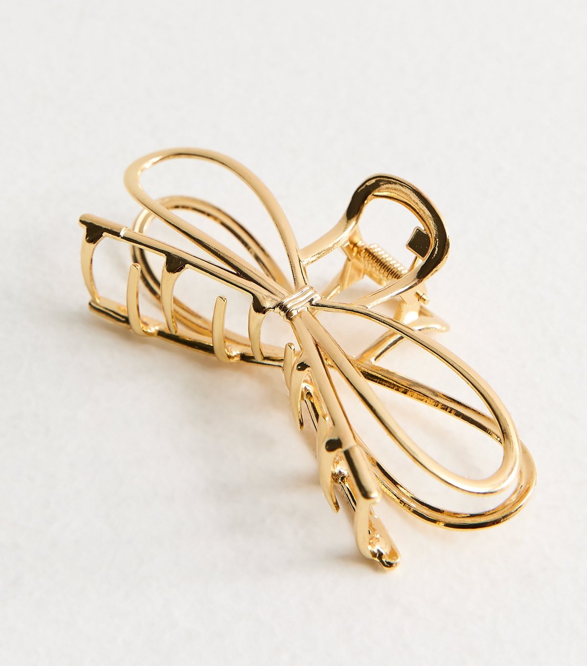 New Look Gold Tone Bow Claw Clip New Look - 3