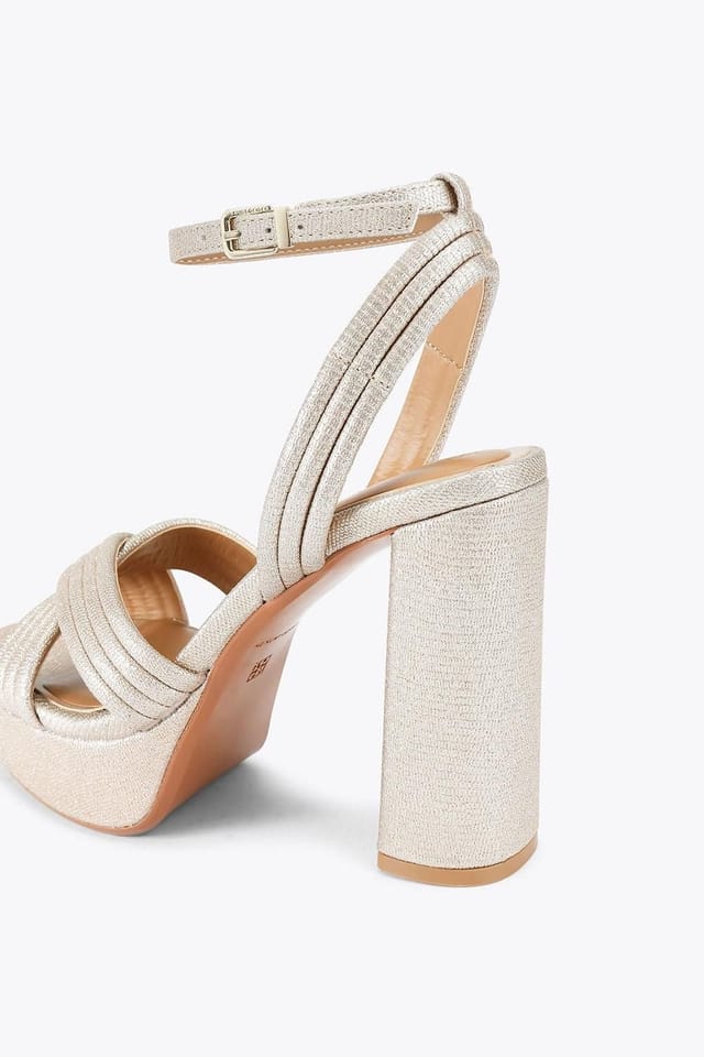 KG Kurt Geiger KG Kurt Geiger Women's 'Silo' Heels in Gold - 3