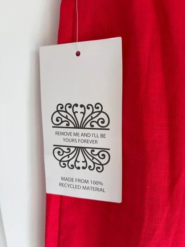 Never Fully Dressed Never Fully Dressed Red & Pink Mini Dress Size 8