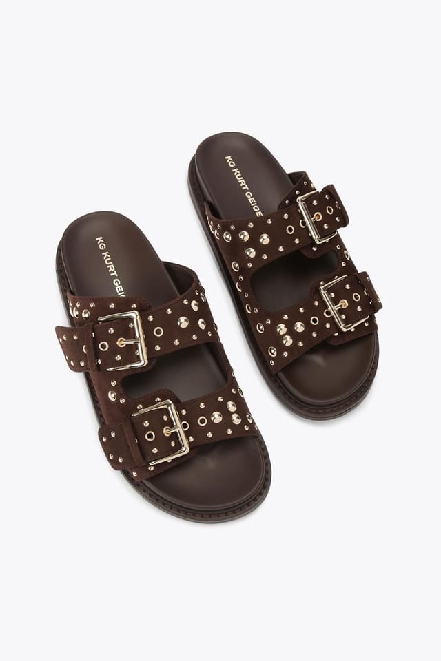 KG Kurt Geiger KG Kurt Geiger Women's 'Mitty' Sandals in Brown - 2