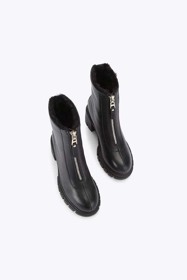 Carvela Carvela Women's 'Ignite Zip' Leather Boots in Black - 2