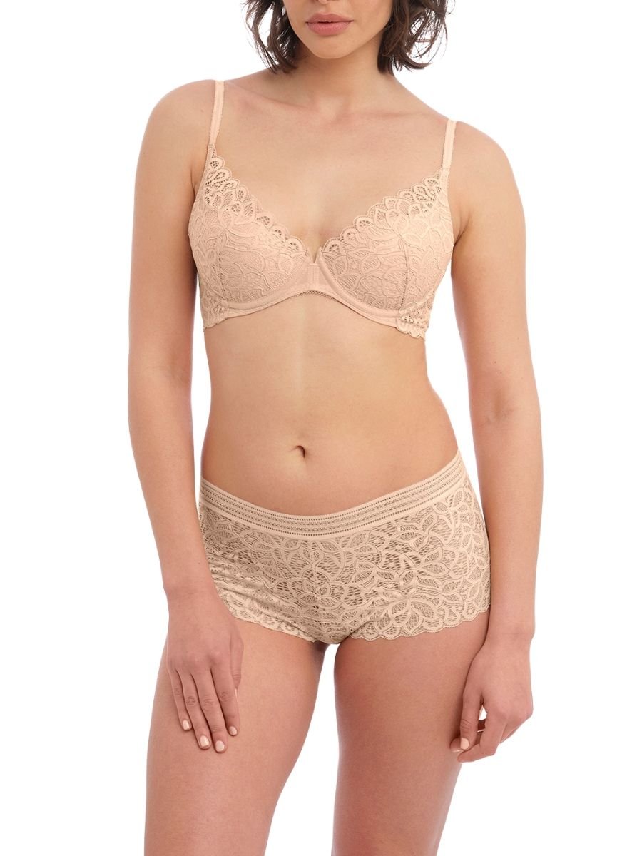 Wacoal Wacoal Women's Raffine Plunge Bra in Nude - 2