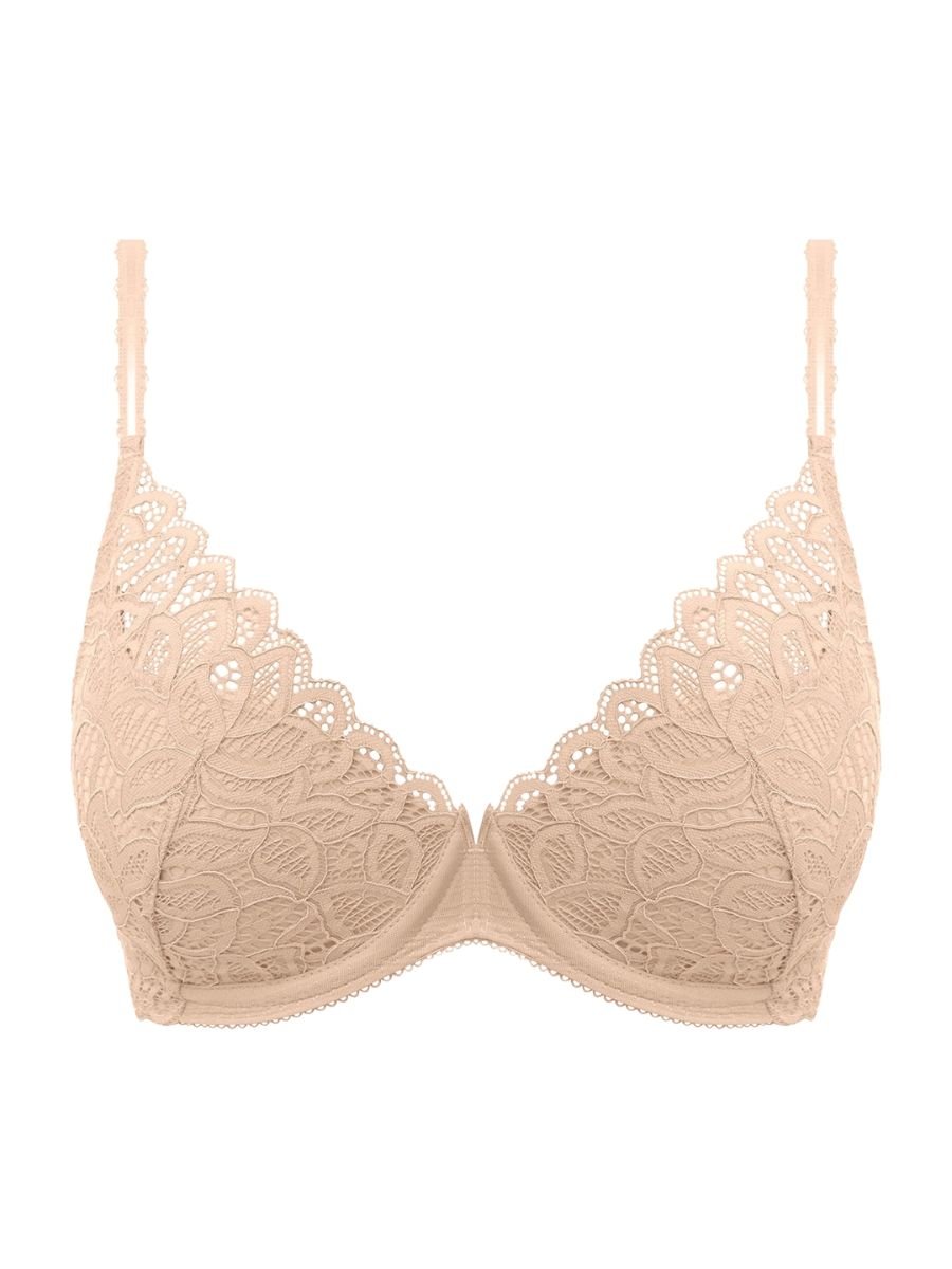 Wacoal Wacoal Women's Raffine Plunge Bra in Nude - 4