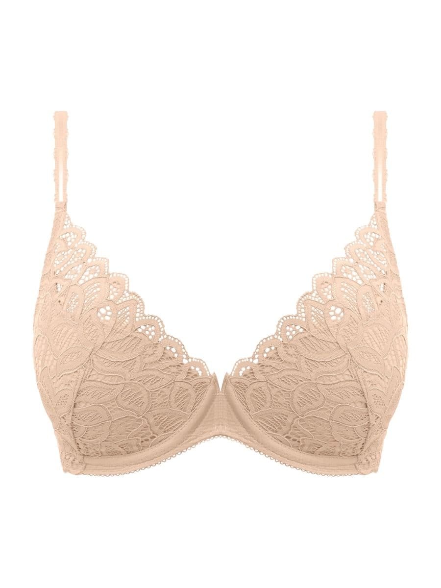 Wacoal Wacoal Women's Raffine Plunge Bra in Nude - 4