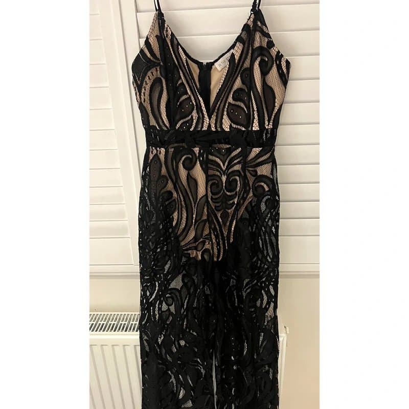 In The Style In the Style Lace Jumpsuit