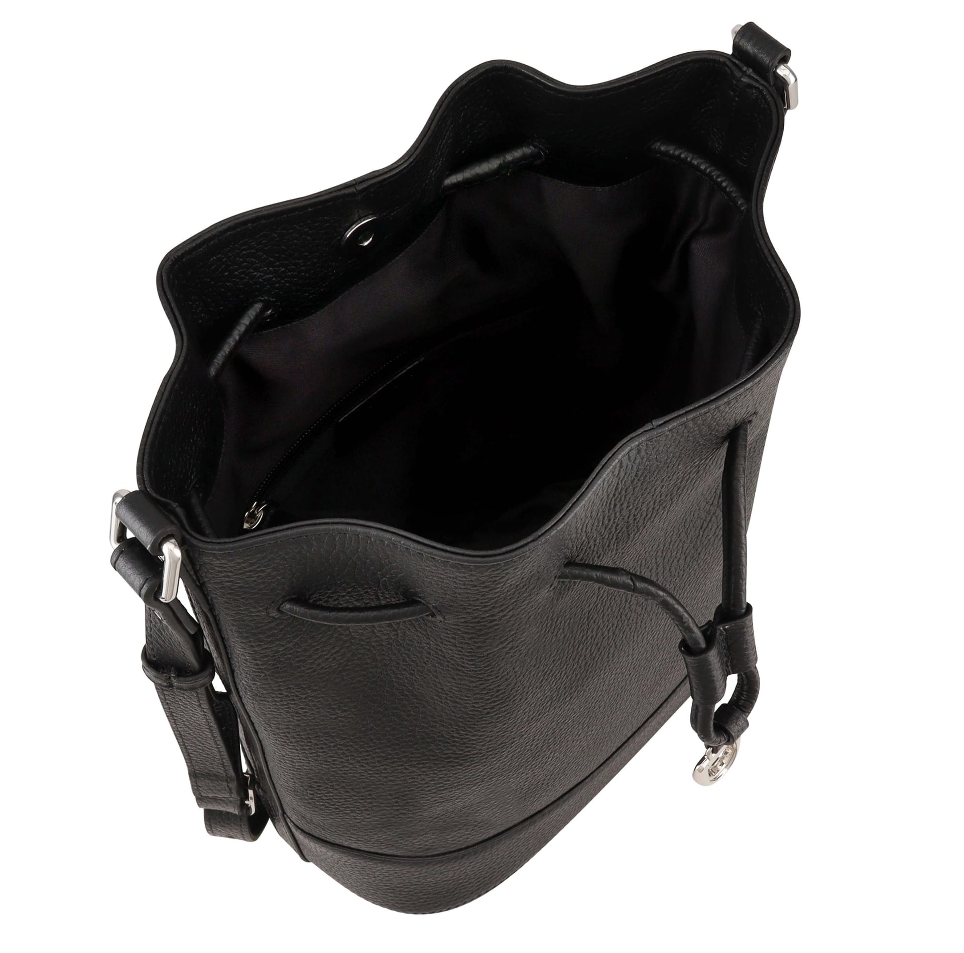 Dents Dents Women's Somerset Leather Cross Body Bag in Black - 4