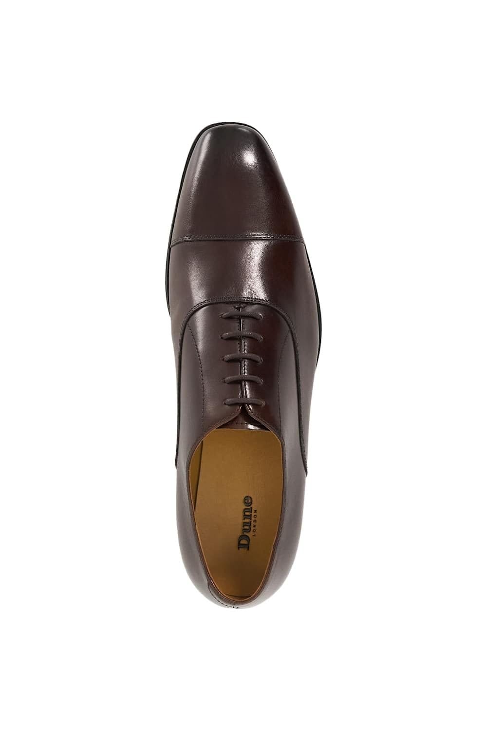 Dune London Dune London Men's 'Solver' Leather Oxfords in Brown - 4