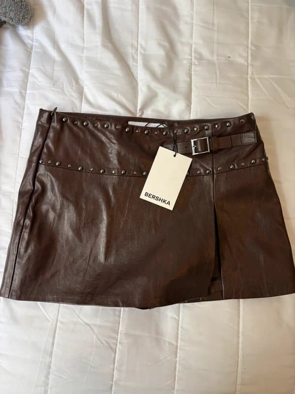 Bershka New Bershka brown skirt/skort