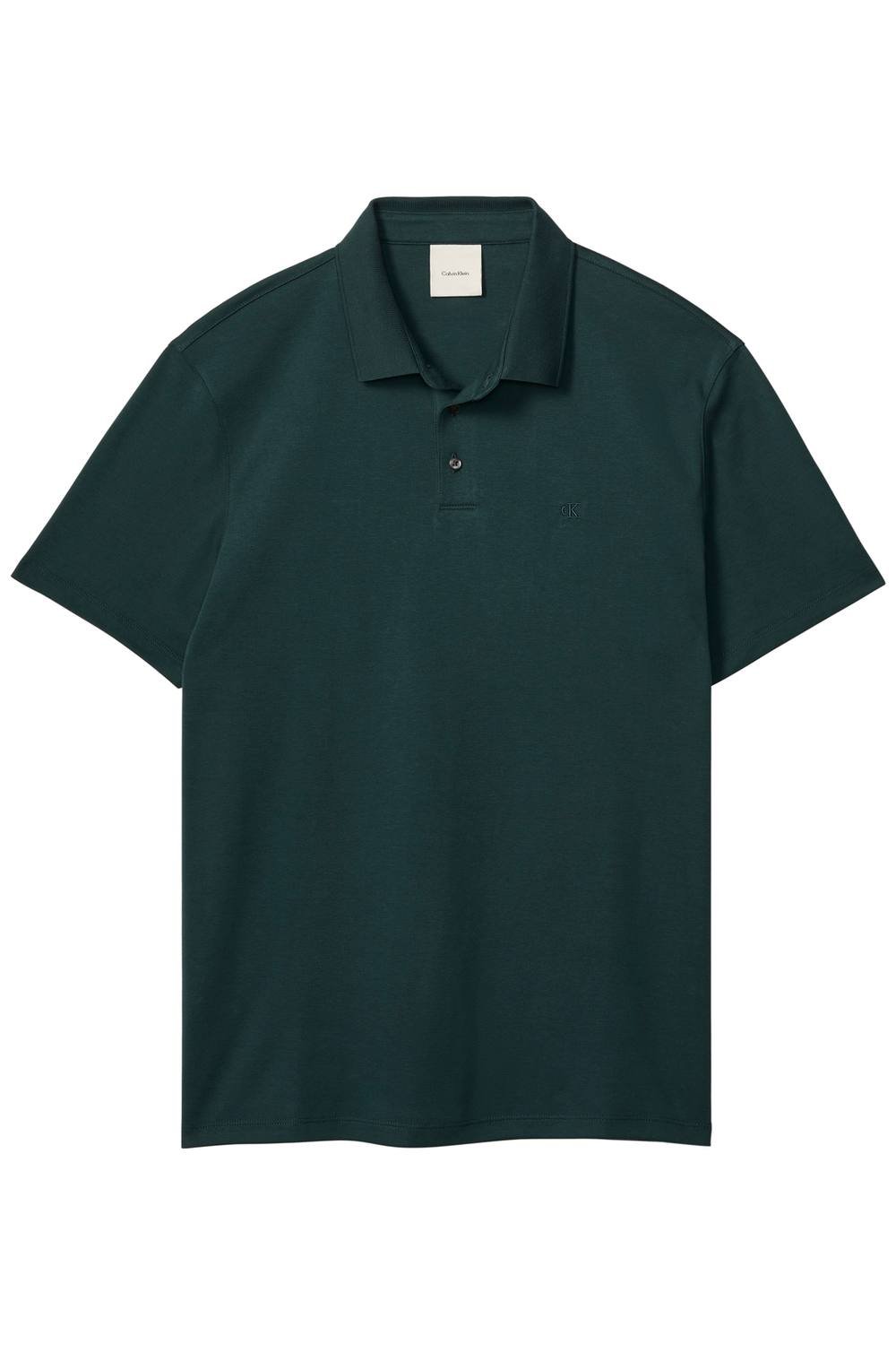 Calvin Klein Calvin Klein Men's Supima Chest Embroidered Polo Navy - 1