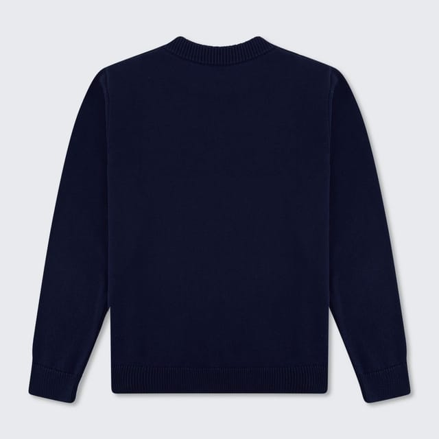Walker & Hunt Walker & Hunt Men's Braxton Crewneck in Navy - 3