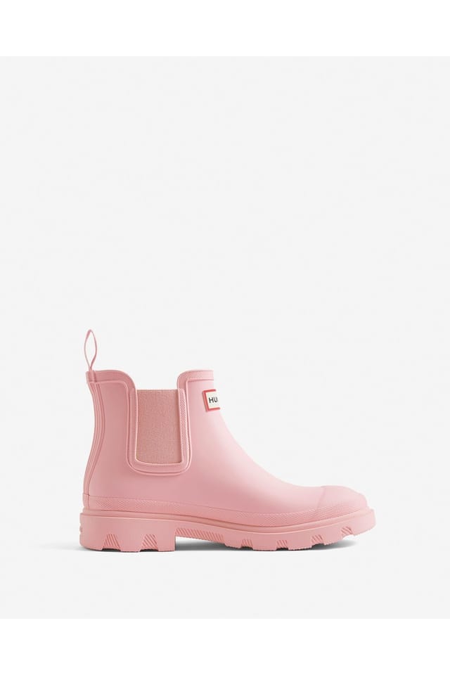 Hunter Hunter Women's Unisex Downpour Chelsea Pink - 2