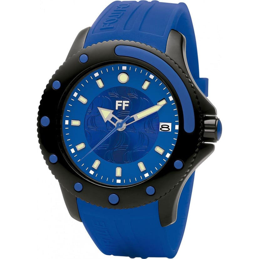 Folli Follie Folli Follie Women's WF1Y002ZDU 44mm Quartz Watch in Blue - 1