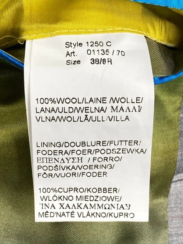 Paul Smith Paul Smith Men’s 100% Wool Blazer – New with Tags – Size 38