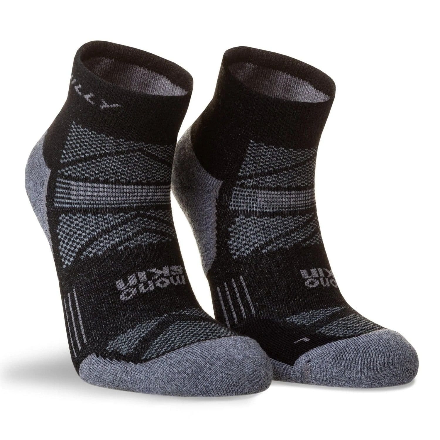 Hilly Men's Supreme Ankle Socks in Black