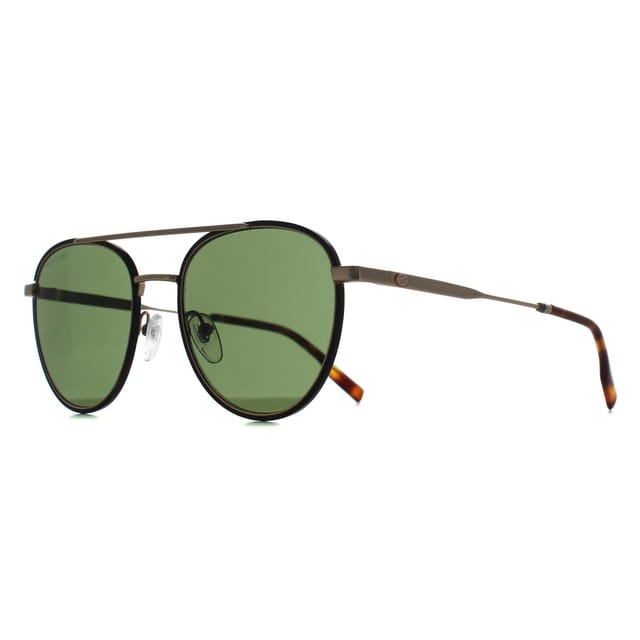Lacoste Lacoste Men's Oval Shiny Gold Green L258S - 2