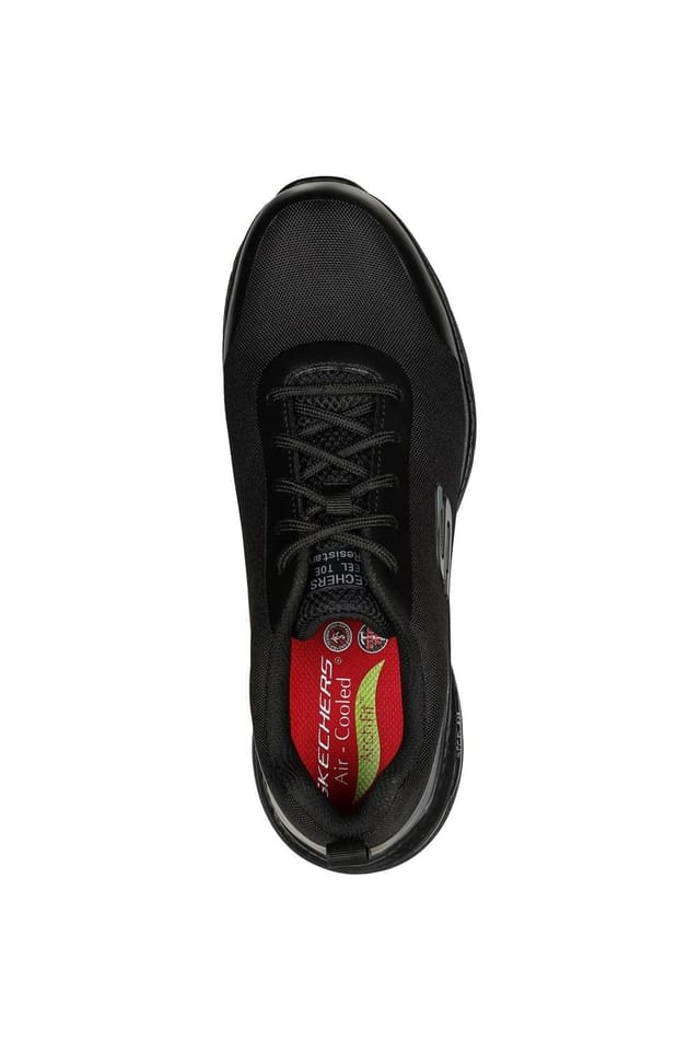 Skechers Skechers Men's Arch Fit Sr Ringstap Safety Trainer in Black - 3