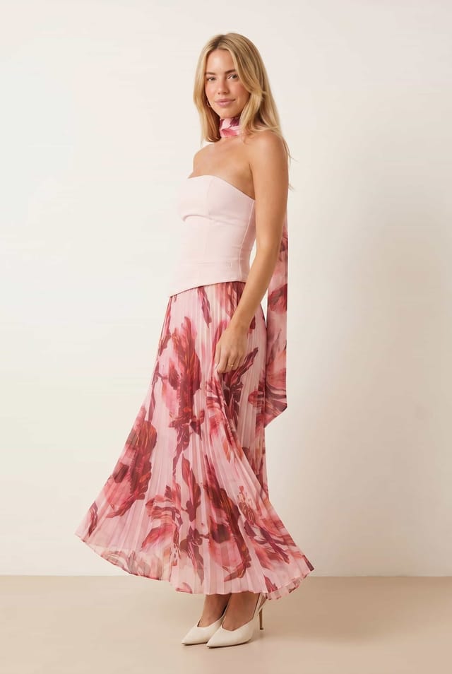 Style Cheat Style Cheat Women's Madelaine Bandeau Dress in Pink - 2