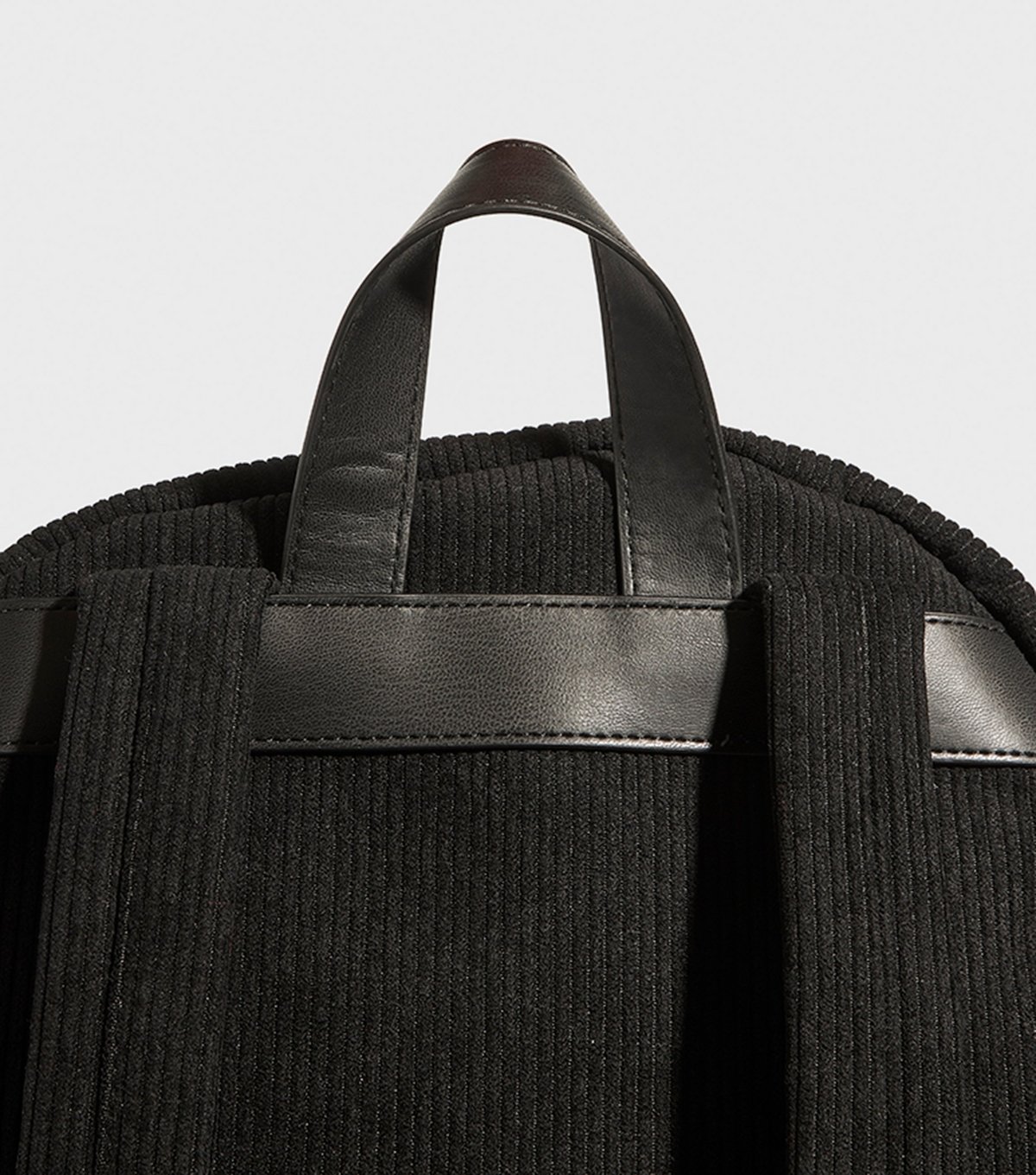 Skinnydip Black Floral Embroidered Corduroy Backpack Skinnydip New Look - 4