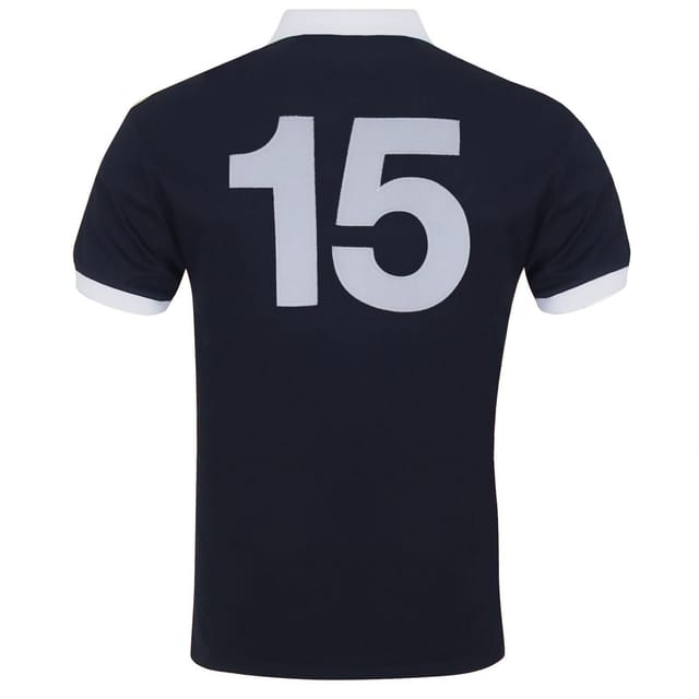 Scottish FA Scottish FA Men's Adults Retro Shirt in Blue - 2
