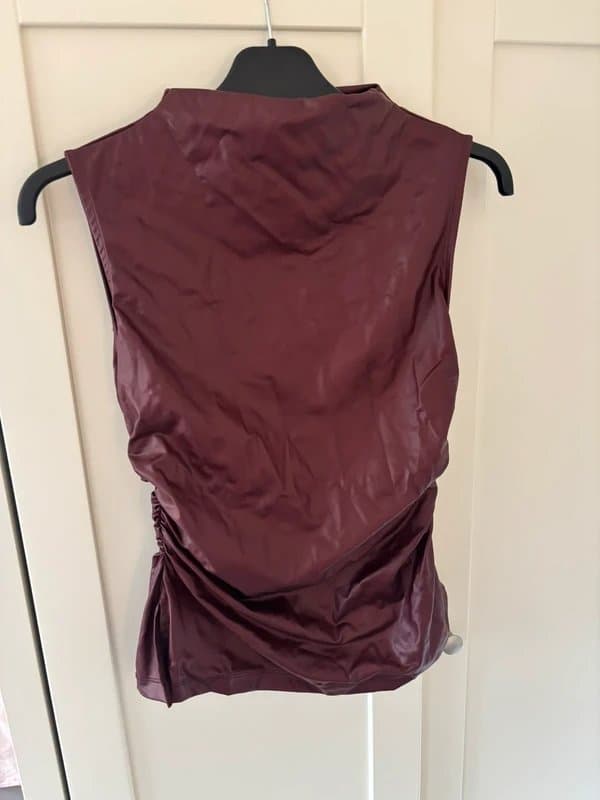 ASOS ASOS burgundy top