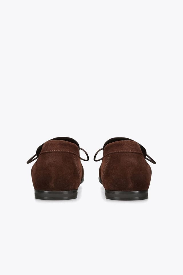 Steve Madden STEVE MADDEN Women's 'Yaira Brown Suede' Suede Flats - 3
