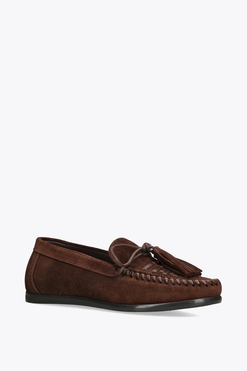 Steve Madden STEVE MADDEN Women's 'Yaira Brown Suede' Suede Flats - 4