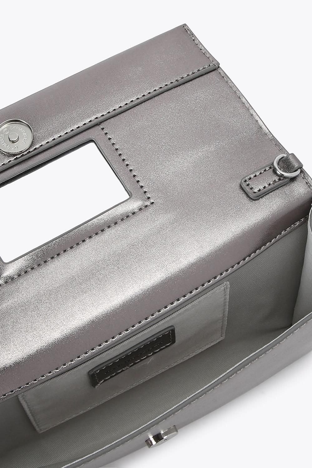 Miss KG Miss KG Women's 'Brielle' Bag in Silver - 4