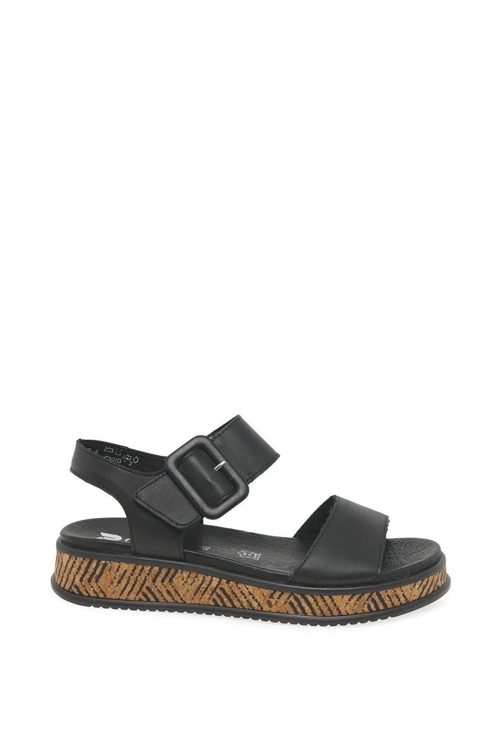 Rieker Rieker Women's 'Mode' Sandals in Black